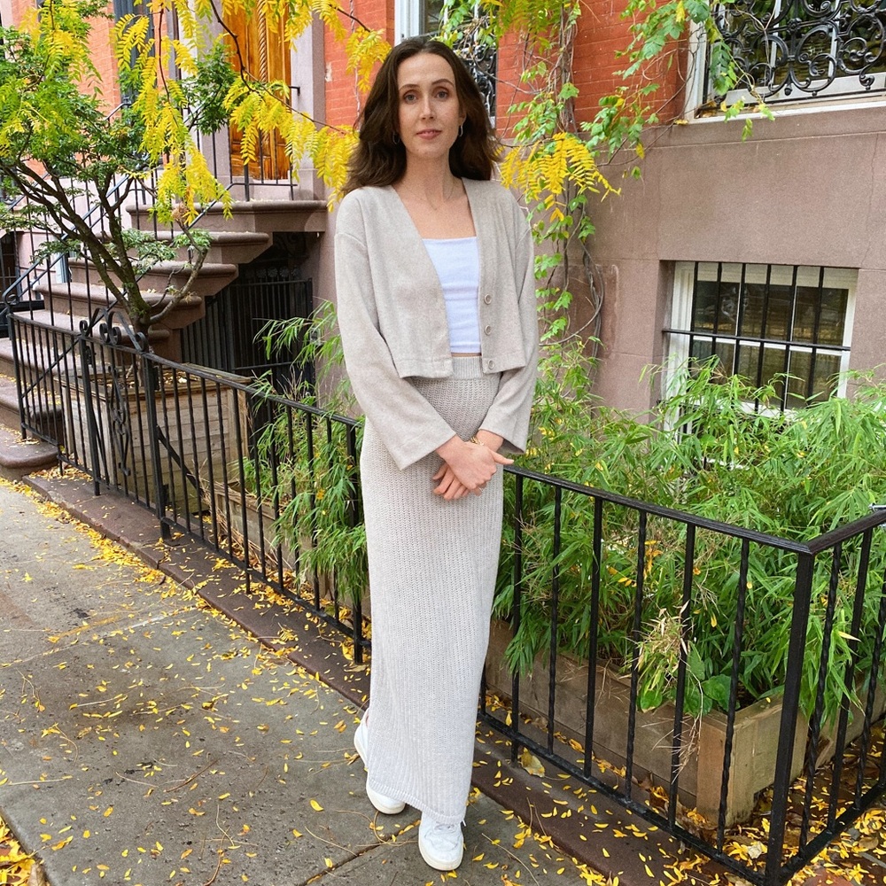VINTAGE PERUVIAN CONNECTION sweater skirt